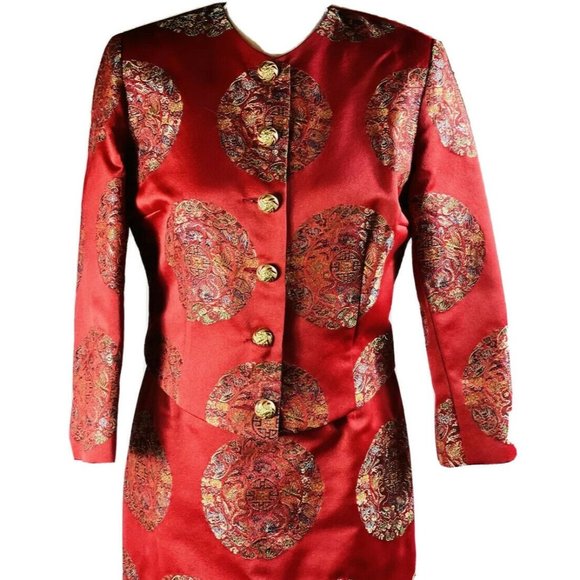 TAPP New York Womens Two Button Jacket  Long Skirt - Picture 2 of 3